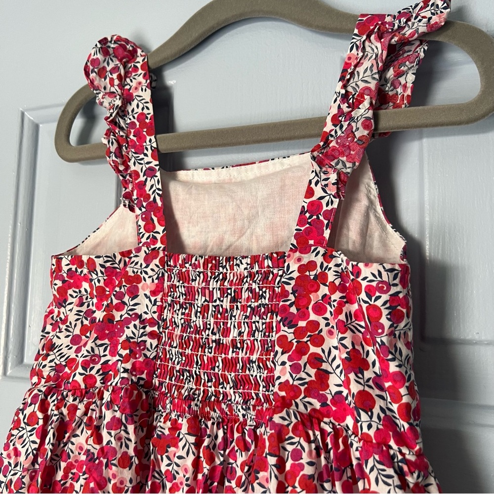 J.Crew Liberty London Crewcuts ruffle-sleeve sun dress in Wiltshire floral, 3T - Picture 9 of 10